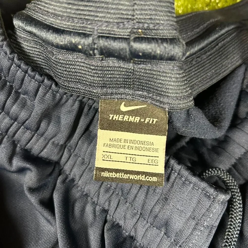 Nike Men's Navy and Blue Joggers-tracksuits